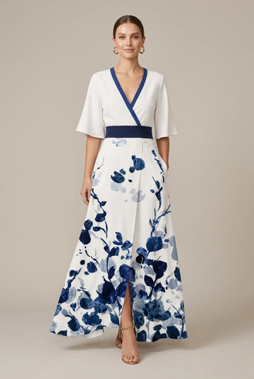 Solenne | Romantic Floral Maxi Dress