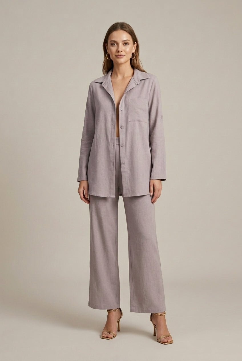 Cordelia | Effortless Linen Two Piece Set