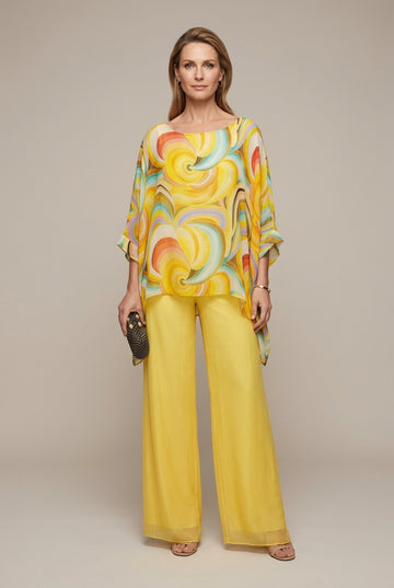 Celestia | Elegant Swirl Chiffon Going Out Sets