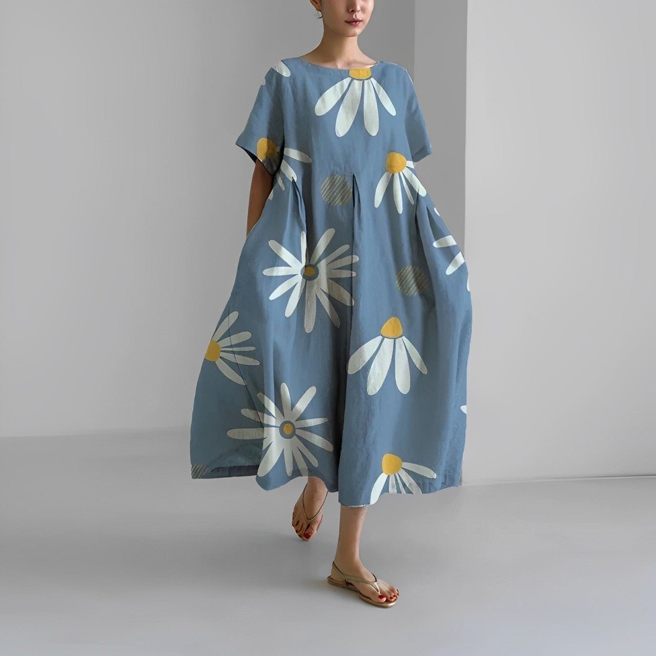 Isadora | Elegant Floral Boho Maxi Dress