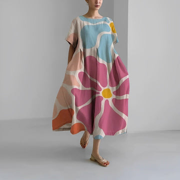 Isadora | Elegant Floral Boho Maxi Dress