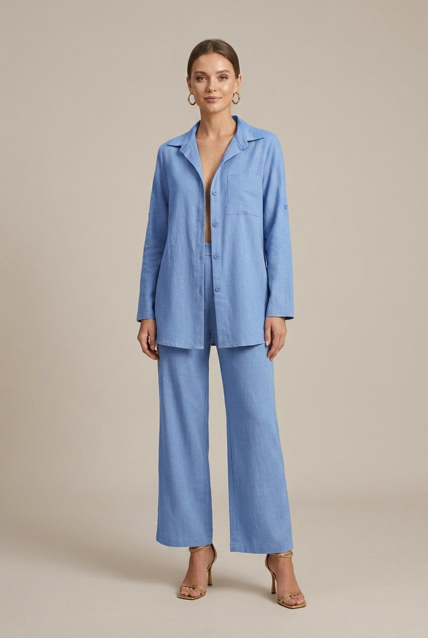 Cordelia | Effortless Linen Two Piece Set